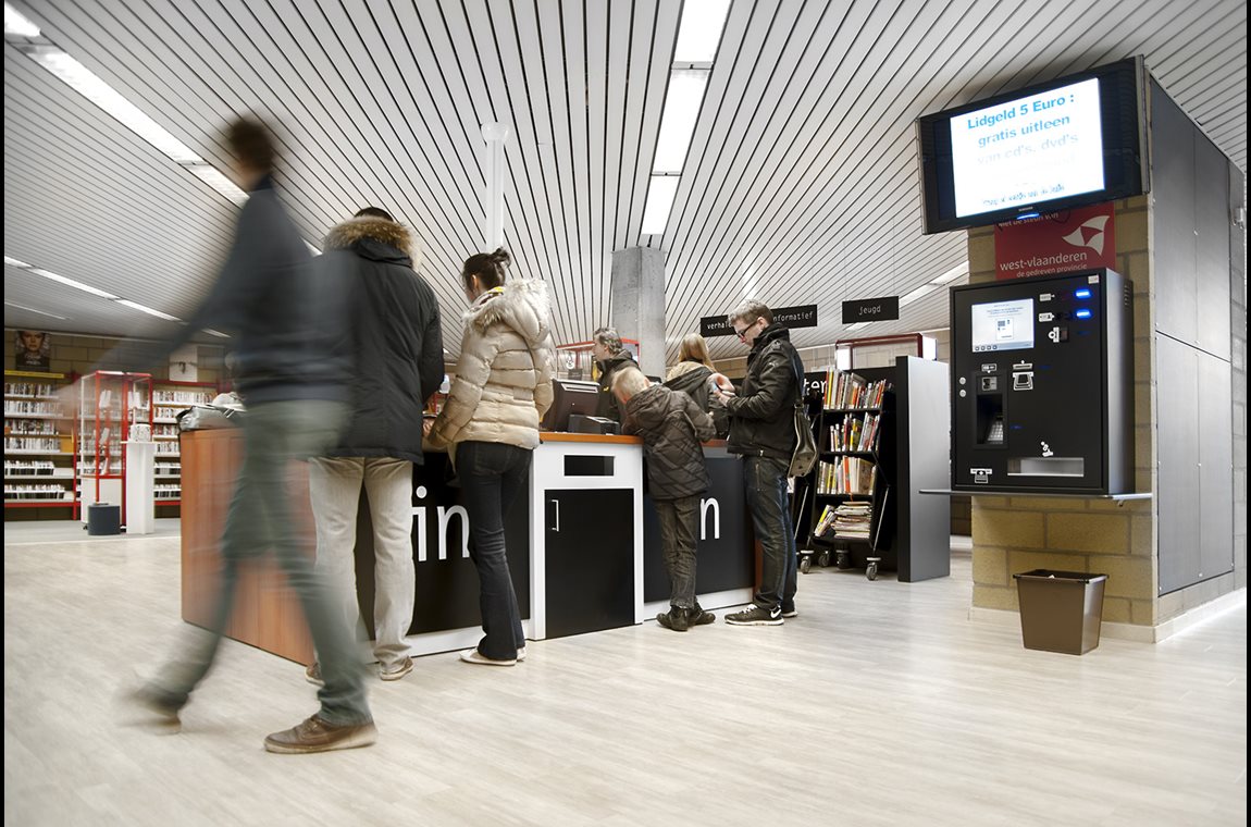 Öffentliche Bibliothek Izegem, Belgien - Öffentliche Bibliothek