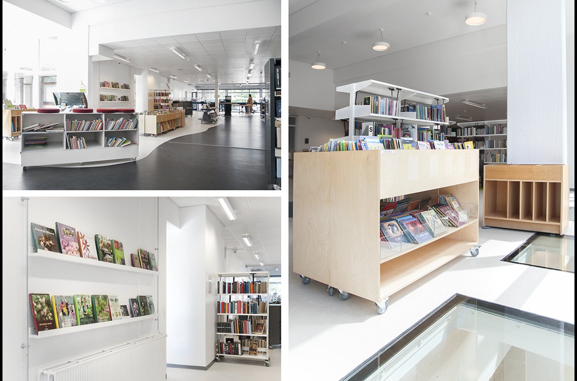 Bibliothek Kilden, Kildegaardskolen, Dänemark - 