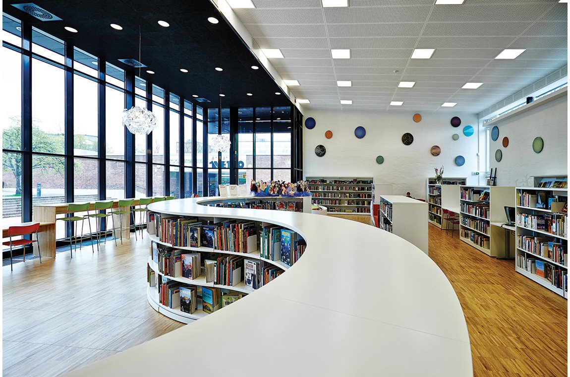 Klostergården Public Library in Lund, Sweden - Public library