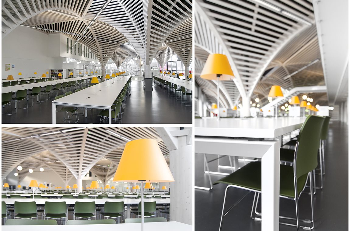 Universiteitsbiblioteket i Caen, Frankrike - Akademiska bibliotek