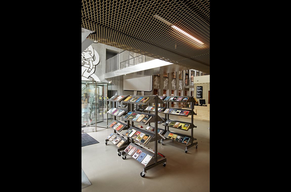 Rentemestervej bibliotek i Kulturhuset Bispebjerg Nordvest, Danmark  - Offentligt bibliotek
