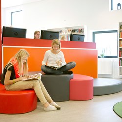 Öffentliche Bibliothek Korup, Dänemark