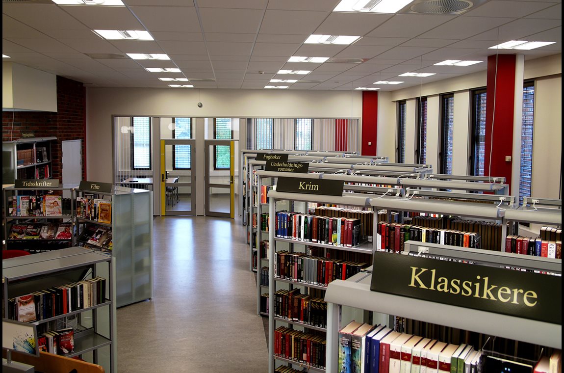Öffentliche Bibliothek Raufoss, Norwegen - Öffentliche Bibliothek