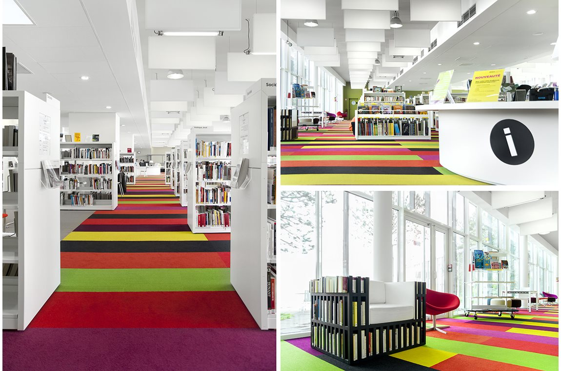 Chelles bibliotek, Frankrike - Offentliga bibliotek