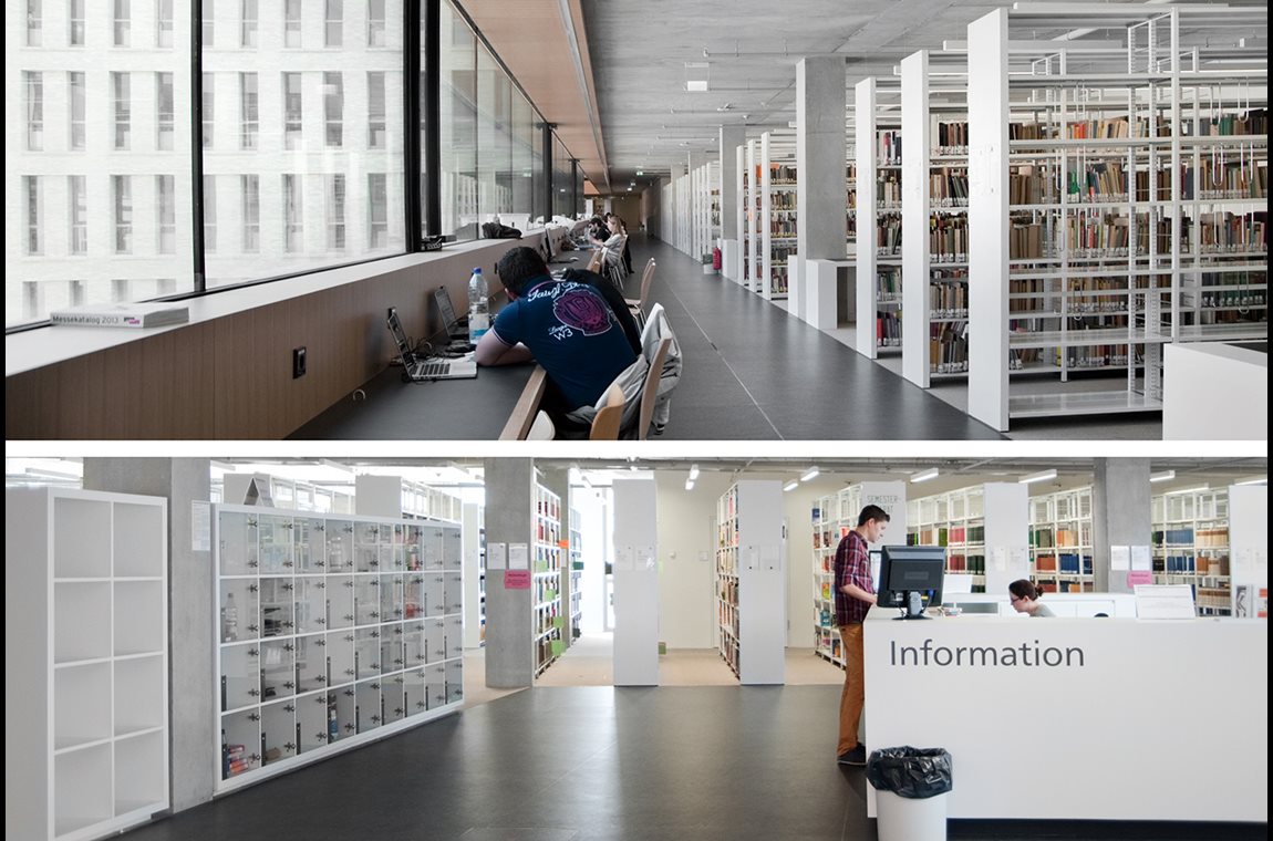 Bibliothèque nationale et universitaire Darmstadt, Allemagne - Bibliothèque universitaire et d’école supérieure