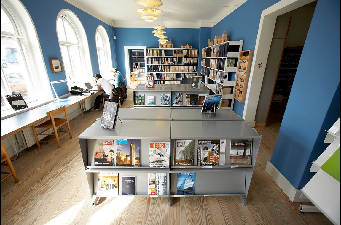 Aarhus Arkitektskole, Danmark - Akademiska bibliotek