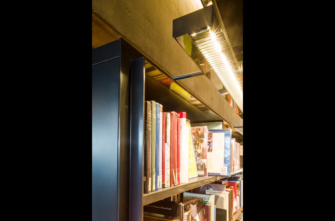 Bibliothèque municpale d'Hamar, Norvège - Bibliothèque municipale et BDP