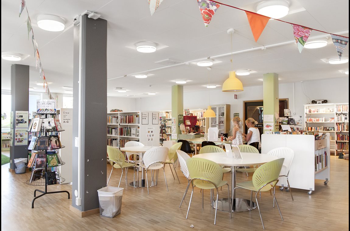 Sundsgymnasiet, Vellinge, Zweden - Schoolbibliotheek