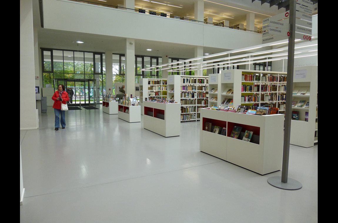 Bibliothèque municpale de Potsdam, Allemagne - Bibliothèque municipale et BDP