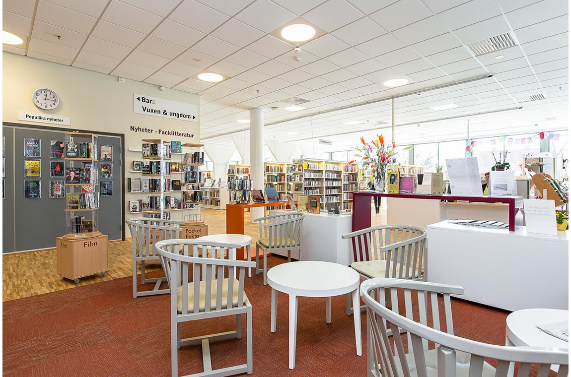 Knivsta bibliotek, Sverige - Offentligt bibliotek