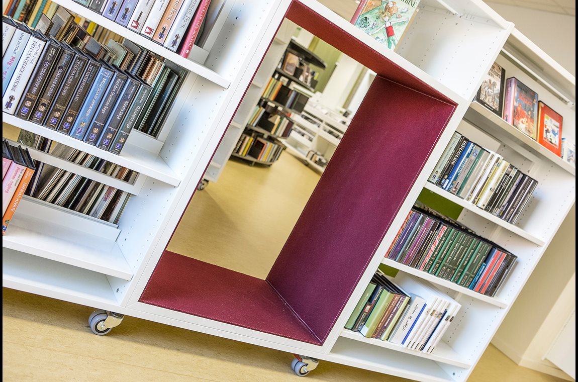 Openbare bibliotheek Christiansfeld, Denemarken - Openbare bibliotheek