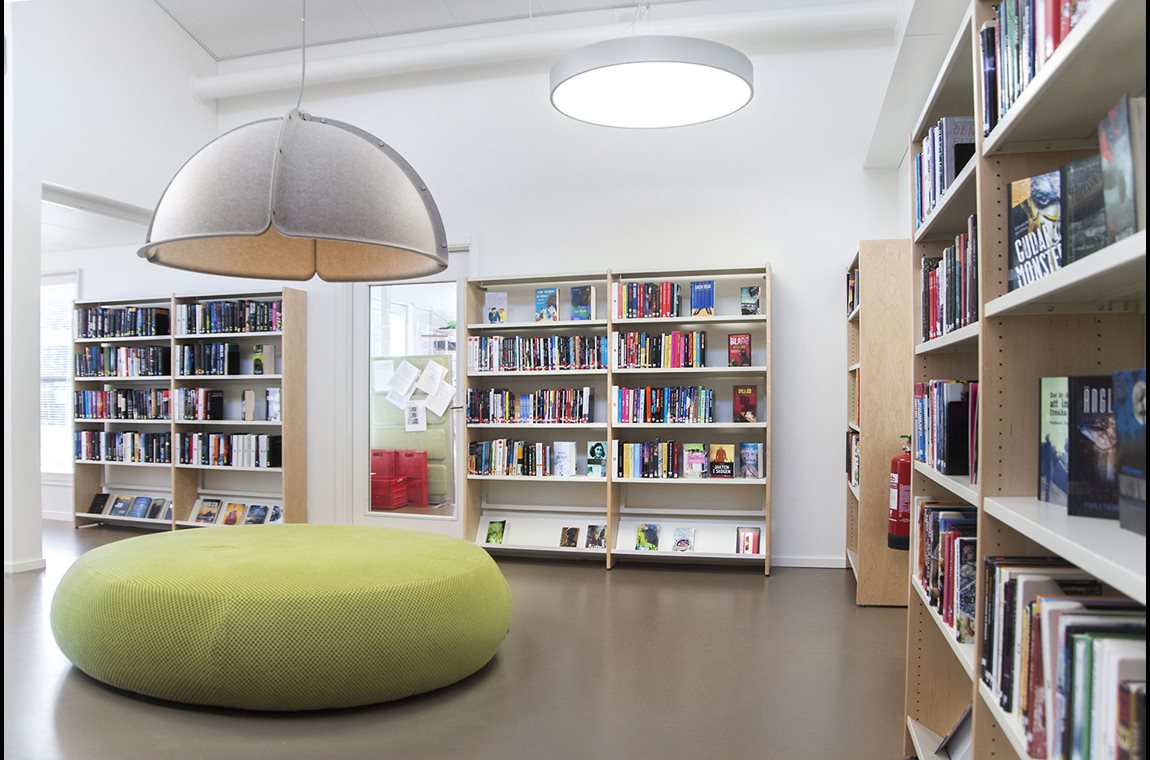 Sävja Public Library, Uppsala, Sweden - Public library