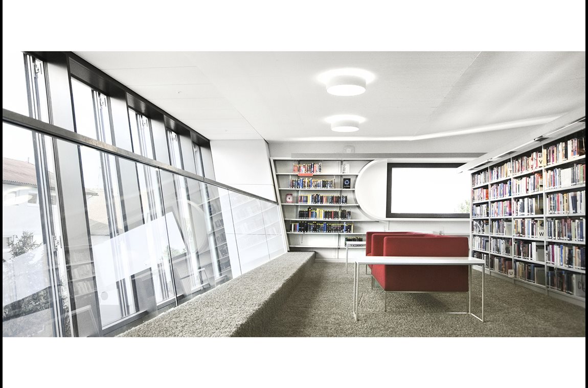 Weiterstadt "mediaschip", Duitsland - Openbare bibliotheek