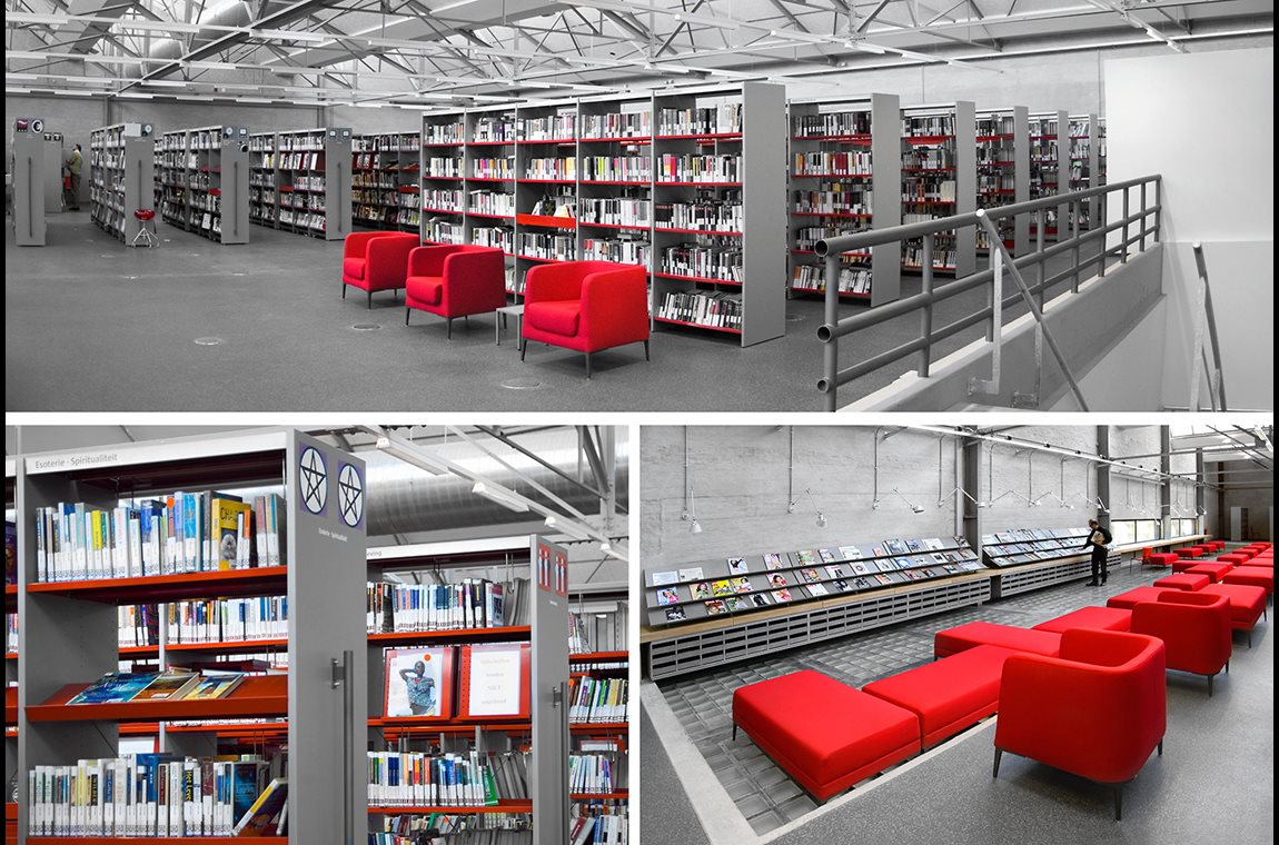 Antwerpen Bibliotek, Belgien - Offentligt bibliotek