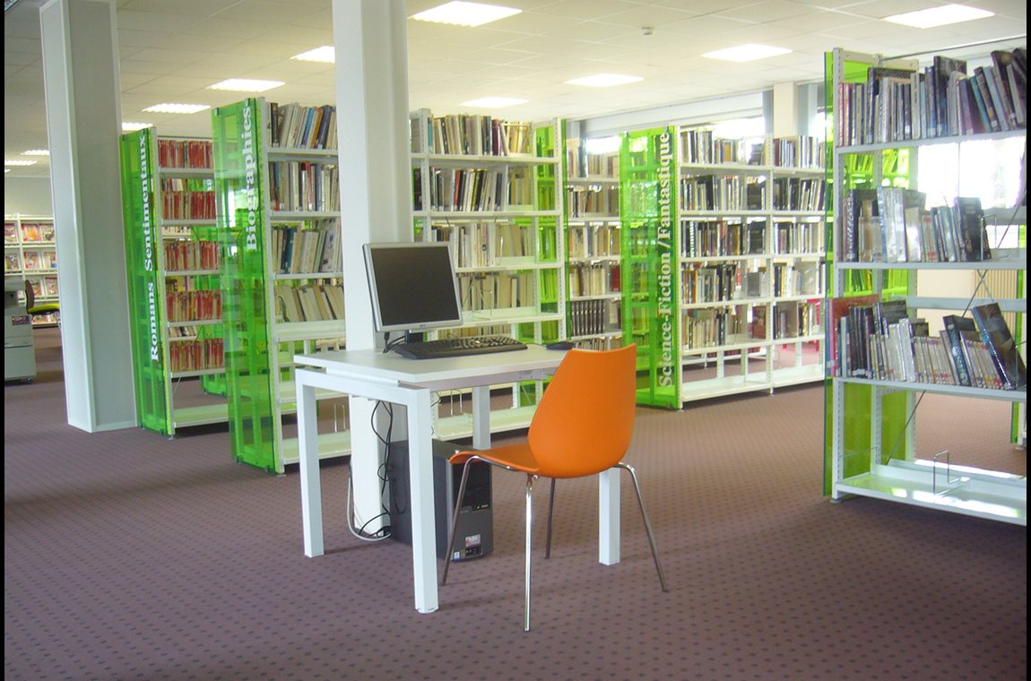 CIE 3 Chênes virksomhedsbibliotek, Belfort, Frankrig - Virksomhedsbibliotek