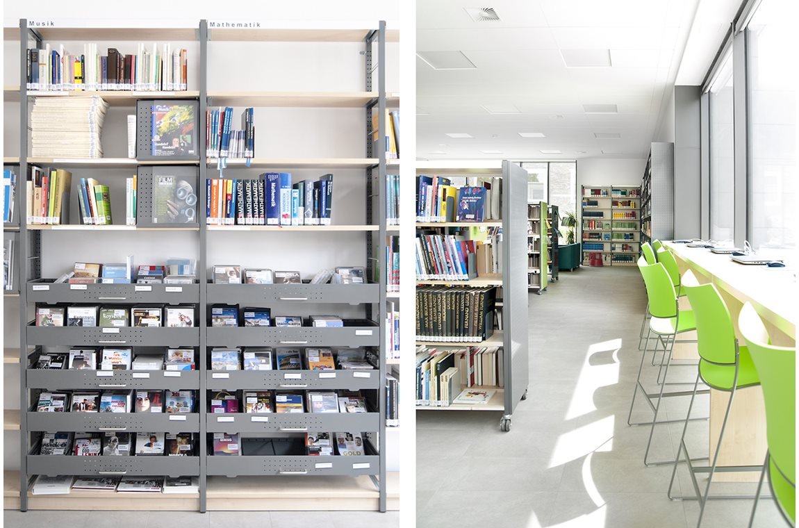 Cusanus High School, Wittlich, Germany - School libraries