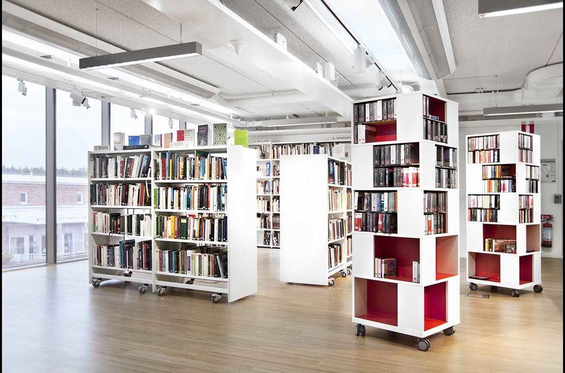 Kungsängen Bibliotek, Sverige - Offentligt bibliotek