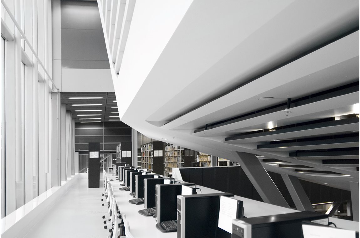 Groningen universitetsbibliotek, Holland - Akademisk bibliotek