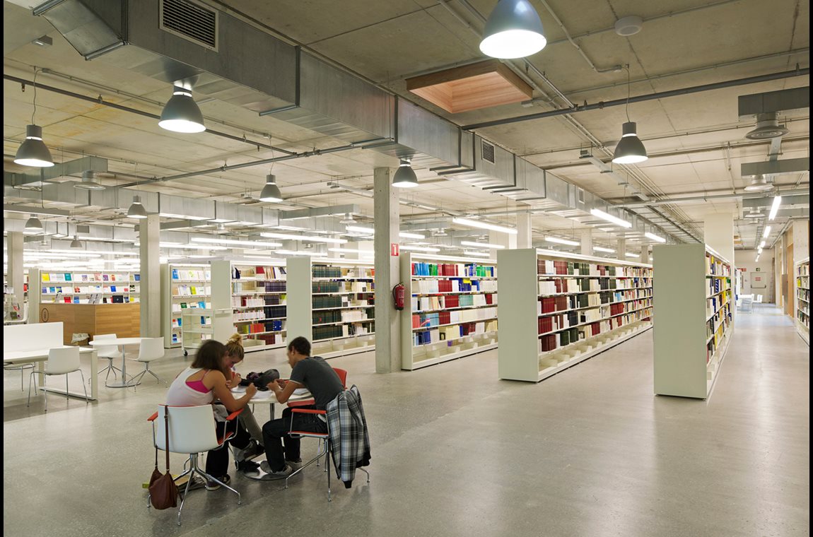 Wetenschappelijke bibliotheek San Sebastian, Spanje - Wetenschappelijke bibliotheek