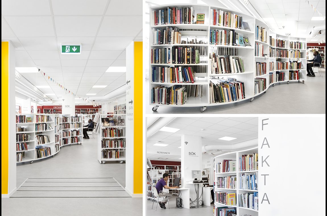 Openbare bibliotheek Kallhälls, Zweden - Openbare bibliotheek