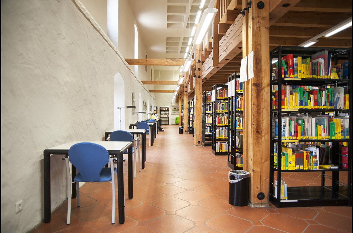 Bibliothèque municpale d'Ingolstadt, Allemagne - Bibliothèque municipale et BDP