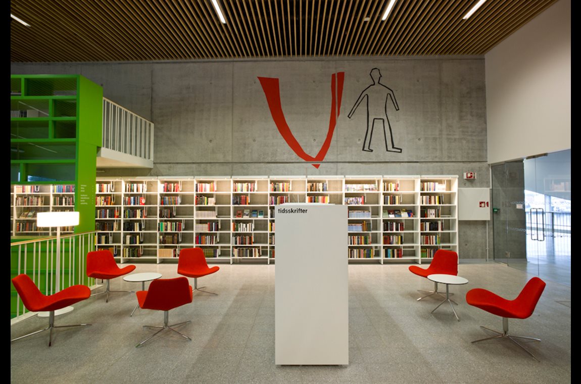 Buen Kulturhus Öffentliche Bibliothek, Norwegen - Öffentliche Bibliothek