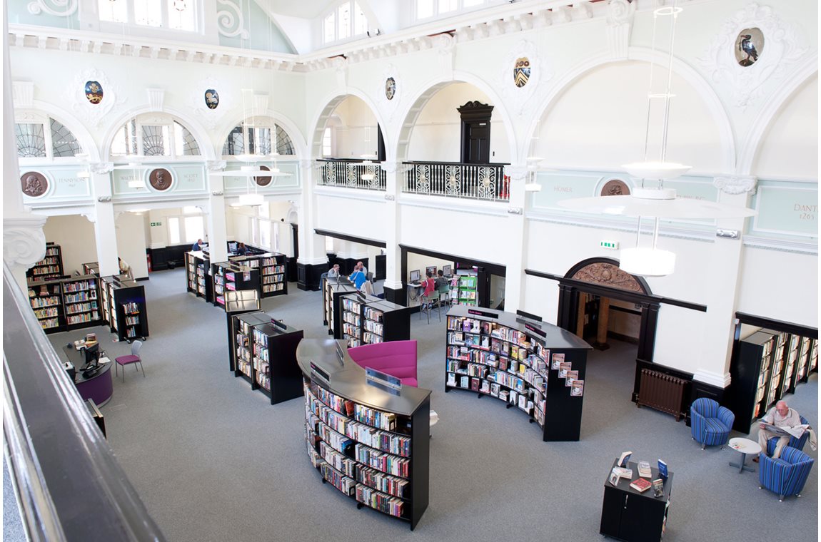 Eccles bibliotek, Storbritannien - Offentligt bibliotek