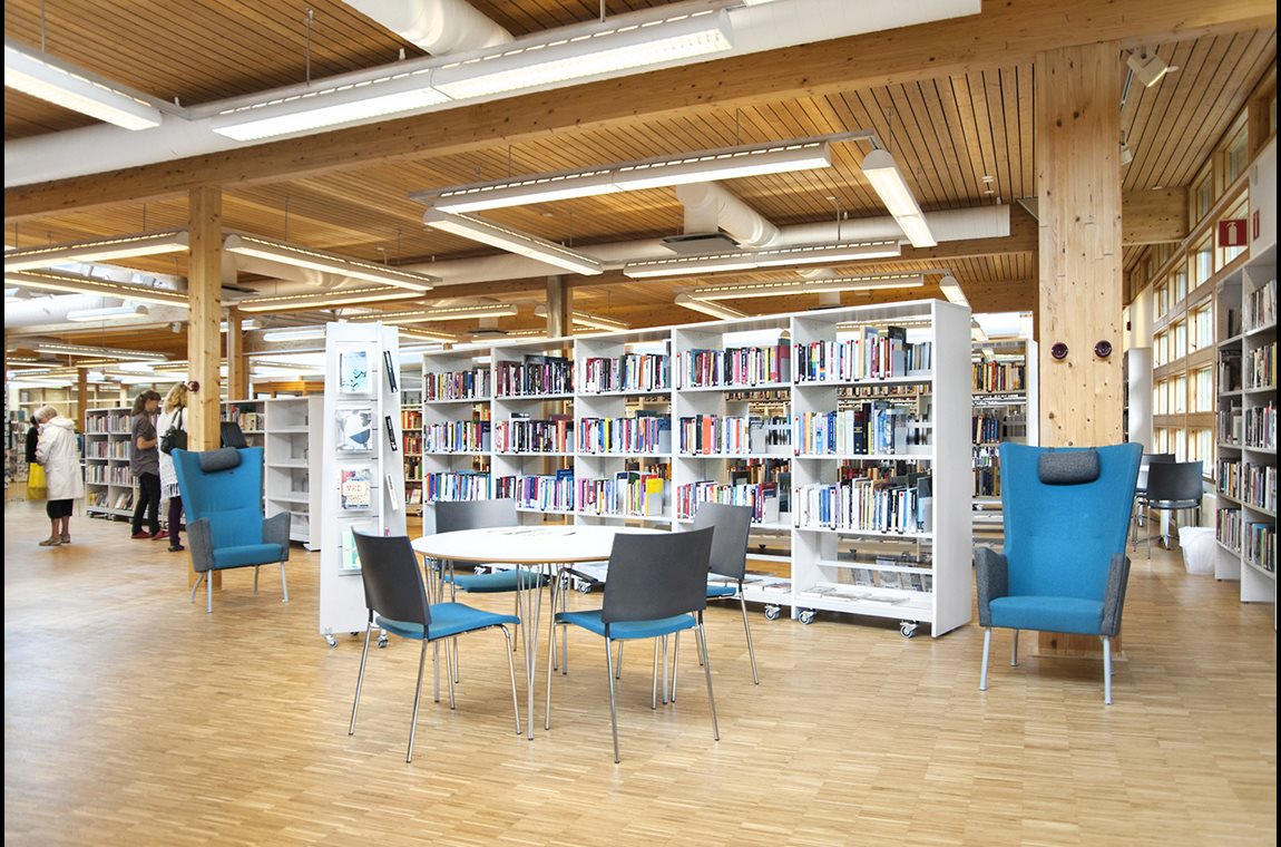 Bibliothèque municipale d’Ystad, Suède - Bibliothèque municipale et BDP