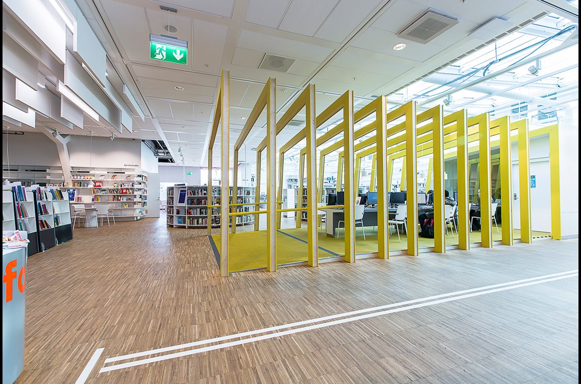 Openbare bibliotheek Kista, Stockholm, Zweden - Openbare bibliotheek