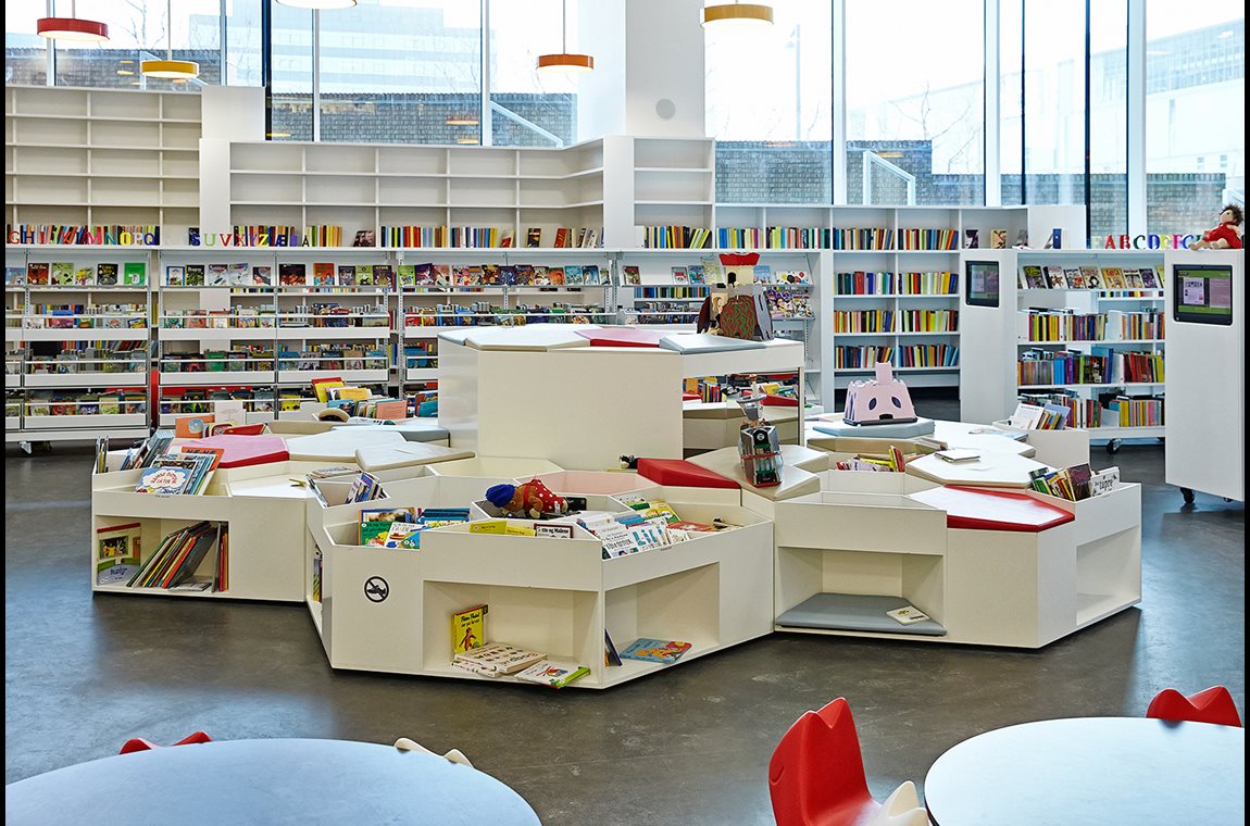 Openbare bibliotheek Ørestad, Denemarken - 
