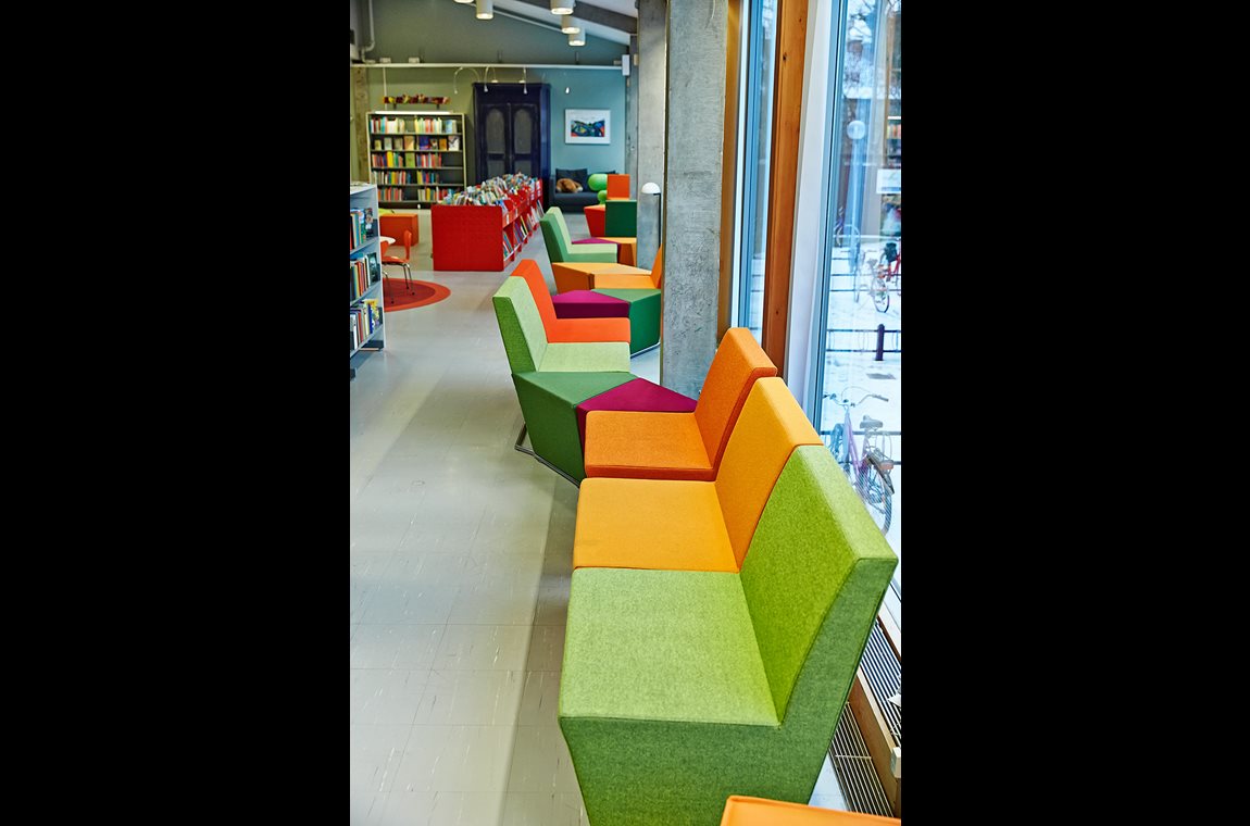 Bibliothèque municipale de Lund, Suède - Bibliothèque municipale et BDP