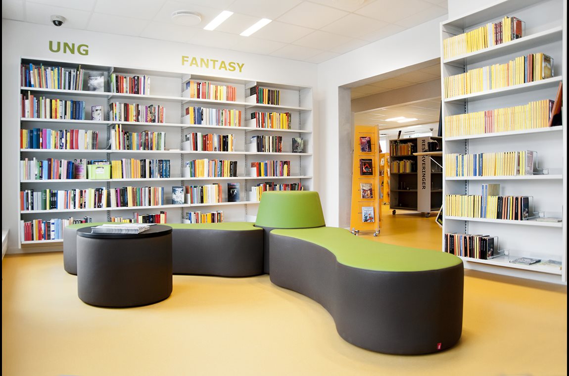 Openbare bibliotheek Vojens, Denemarken - Openbare bibliotheek