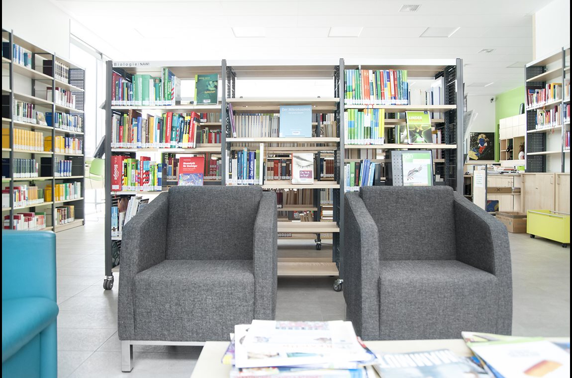 Schoolbibliotheek Casanus, Wittlich, Duitsland - Schoolbibliotheek