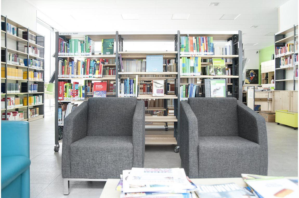 Schoolbibliotheek Casanus, Wittlich, Duitsland - Schoolbibliotheek