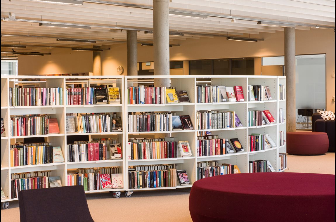 Bibliothèque municpale Tangenten de Nesodden, Norvège - Bibliothèque municipale et BDP