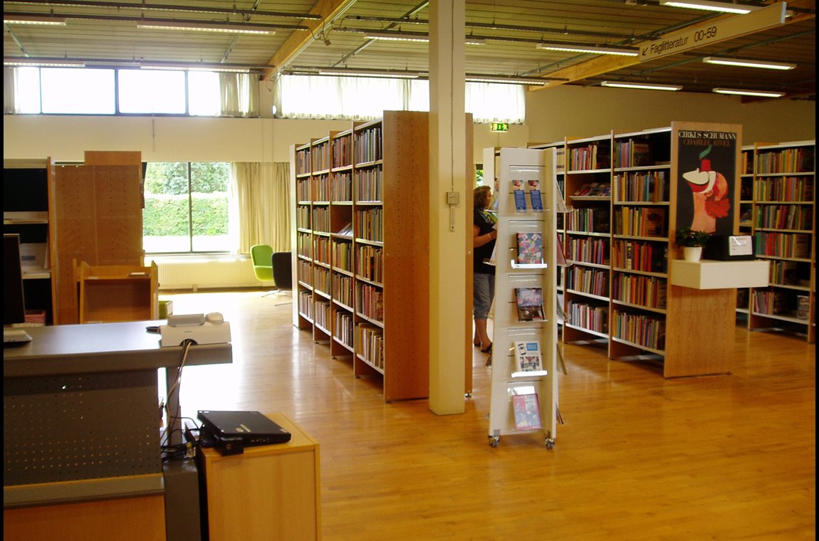 Öffentliche Bibliothek Nørre Alslev, Dänemark - Öffentliche Bibliothek
