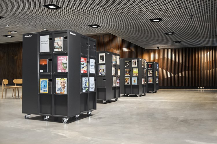 Black library (Dokk1, Aarhus, Danmark)