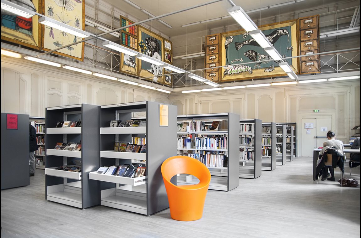 Openbare bibliotheek 5e St-Jean, Lyon, Frankrijk - Openbare bibliotheek