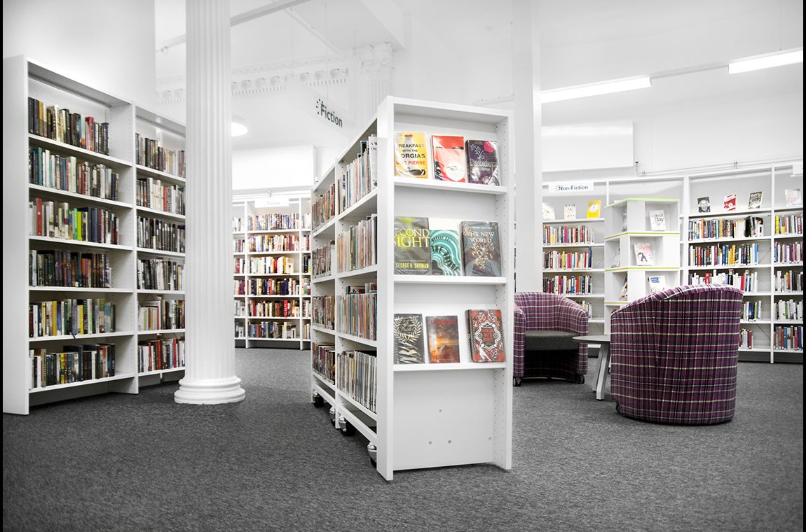 Greenock bibliotek, Storbritannien - Offentligt bibliotek