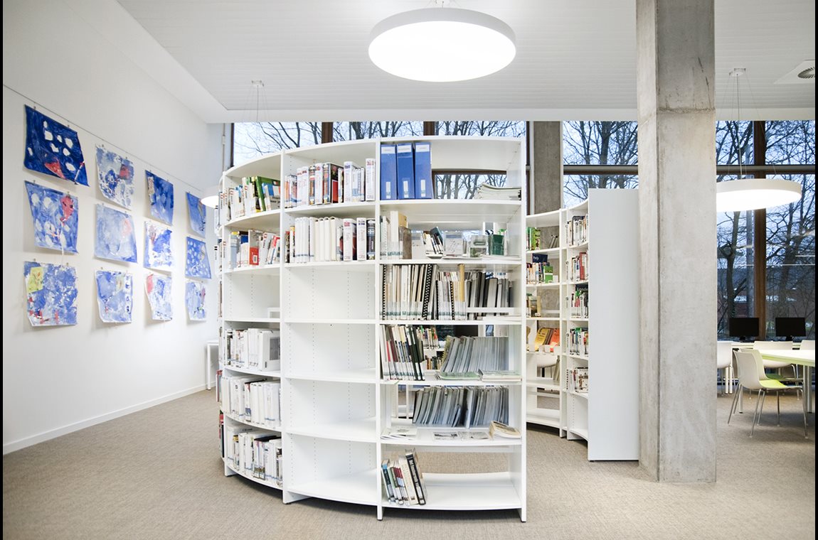 Lummen bibliotek, Belgien - Offentligt bibliotek