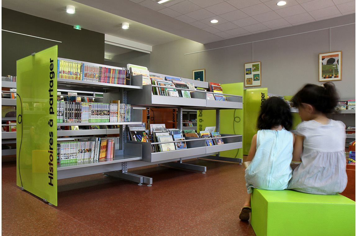 Chaligny bibliotek, Frankrig - Offentligt bibliotek