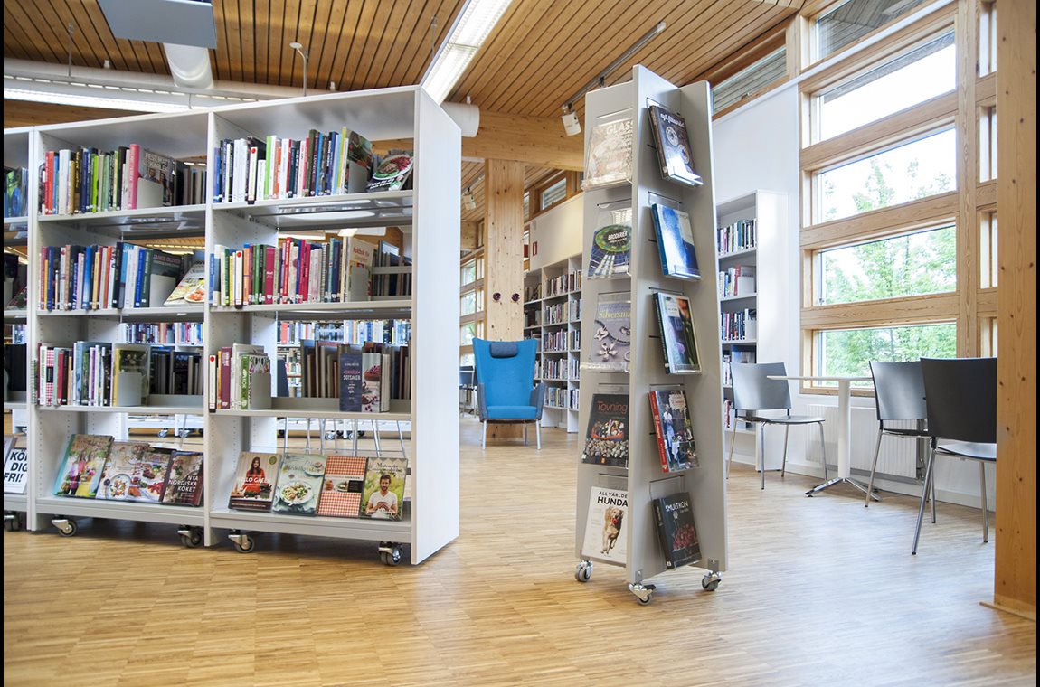 Bibliothèque municipale d’Ystad, Suède - Bibliothèque municipale et BDP
