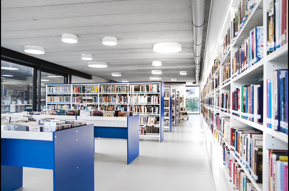 Bibliothèque municipale de Drongen, Belgique - Bibliothèque municipale et BDP