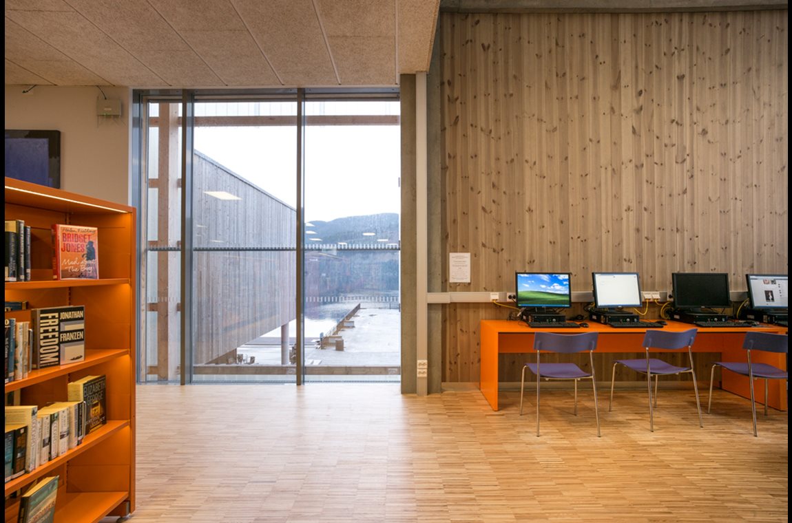 Öffentliche Bibliothek Notodden, Norwegen - Öffentliche Bibliothek