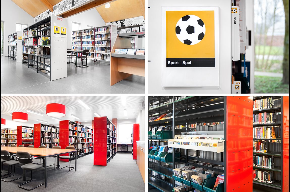 Openbare bibliotheek Zwevegem, België - Openbare bibliotheek