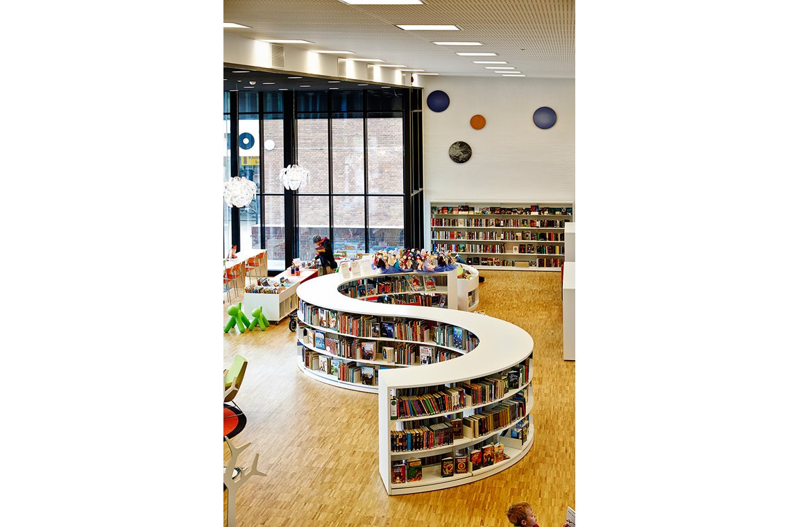 Bibliothèque municipale Klostergården, Lund, Suède - Bibliothèque municipale et BDP
