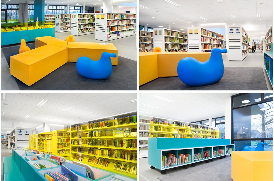Wevelgem folkbibliotek, Belgien - Offentliga bibliotek