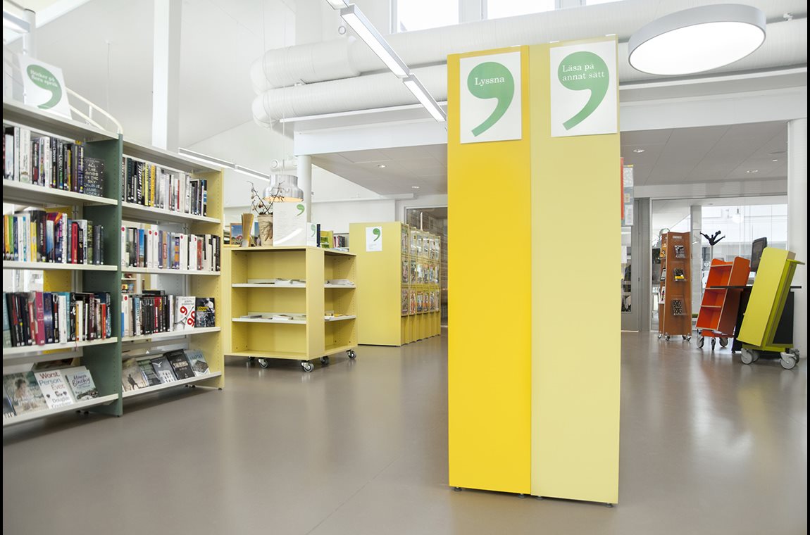Openbare bibliotheek Sävja, Uppsala, Zweden - Openbare bibliotheek