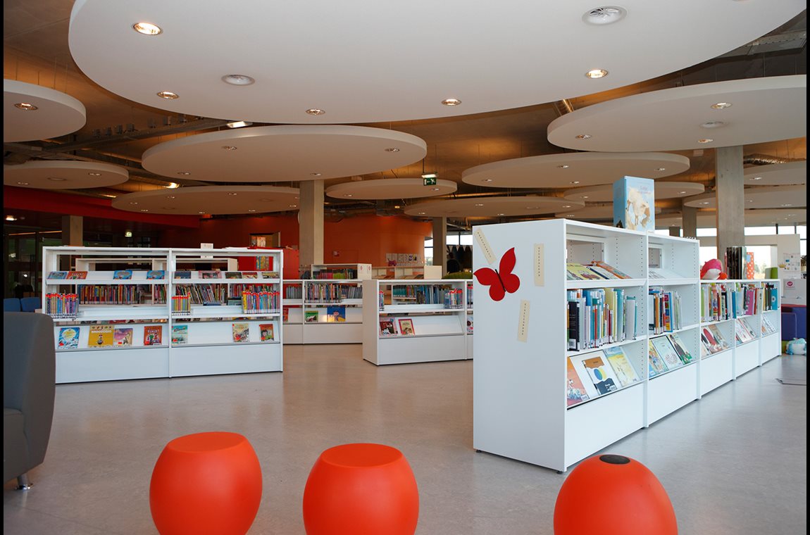 Bibliothèque municpale d'Amersfoort, Pays-Bas - Bibliothèque municipale et BDP