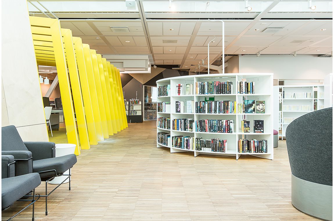 Öffentliche Bibliothek Kista, Stockholm, Schweden - Öffentliche Bibliothek